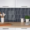 10pcs Slate Gray Self-Adhesive Tiles 12x12 Inch Industrial Style 3D Self-Adhesive Backsplash Wall Tiles Waterproof Heat Ret Wall Tiles