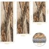 Three-piece kitchen rug set, non-slip and washable, abstract pattern kitchen hallway rug, soft and comfortable, suitable for sinks, floors, entrances
